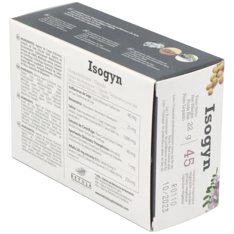 Betula isogyn 45caps | Farmacia Barata