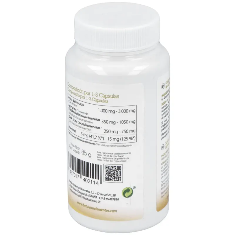 Betula omnia omega 3 60caps | Farmacia Barata Betula omnia omega 3 60caps | Farmacia Barata
