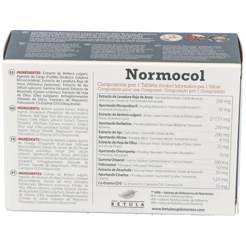 Betula normocol 30comp | Farmacia Barata Betula normocol 30comp | Farmacia Barata