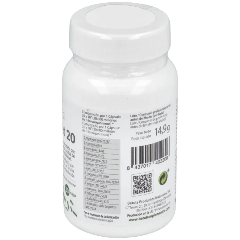 Florabet 20 30cap. | Farmacia Barata Florabet 20 30cap. | Farmacia Barata