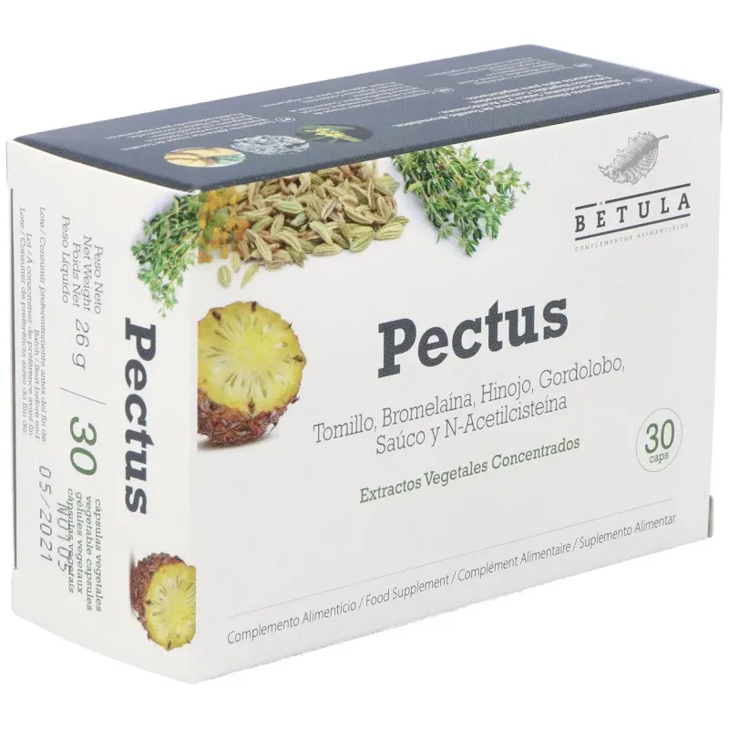 Pectus 30cap. | Farmacia Barata