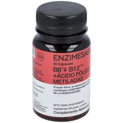 Enzime sabinco b6 + b12 + acido folico metiladas 60caps | Farmacia Barata