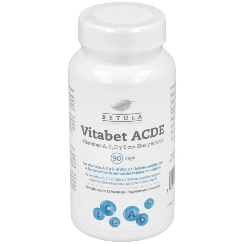 Betula vitabet acde 90caps | Farmacia Barata Betula vitabet acde 90caps | Farmacia Barata