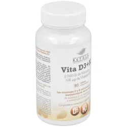 Betula vita d3 + k2 90comp | Farmacia Barata Betula vita d3 + k2 90comp | Farmacia Barata
