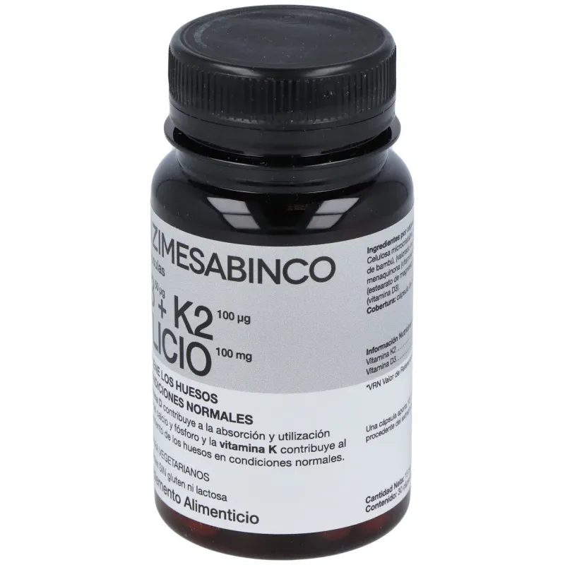 D3 + k2 + silicio sistema articular 30cap. | Farmacia Barata