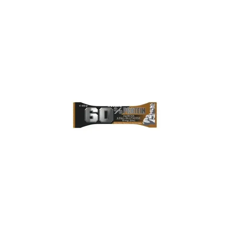 Weider protein 60% barritas mani salado-caramelo 24uds | Farmacia Barata