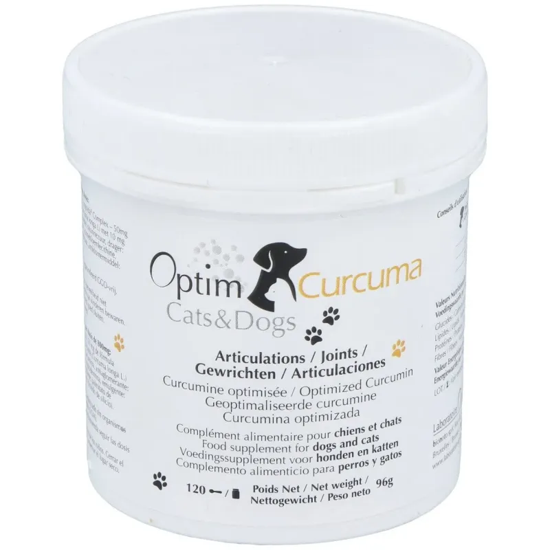 Optim curcuma cats y dogs polvo 96gr. | Farmacia Barata