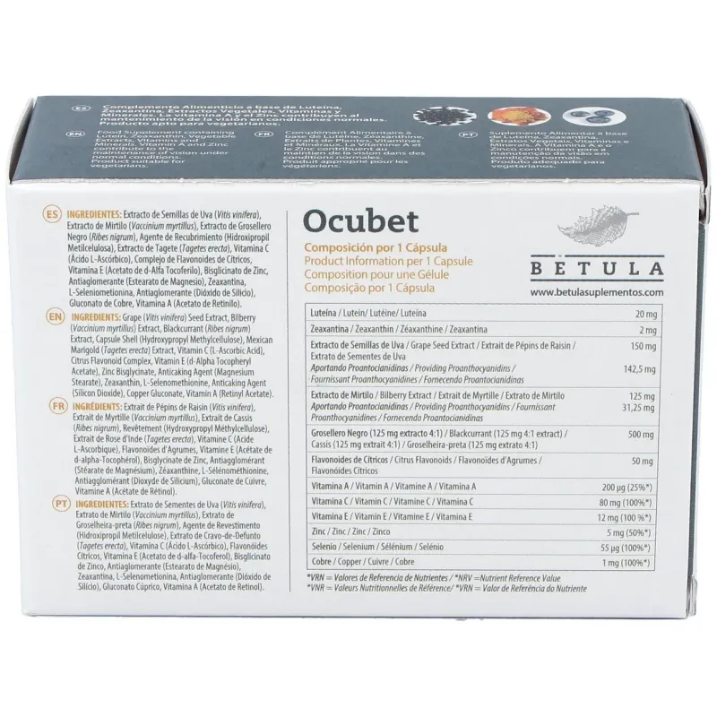 Betula ocubet 30caps | Farmacia Barata Betula ocubet 30caps | Farmacia Barata
