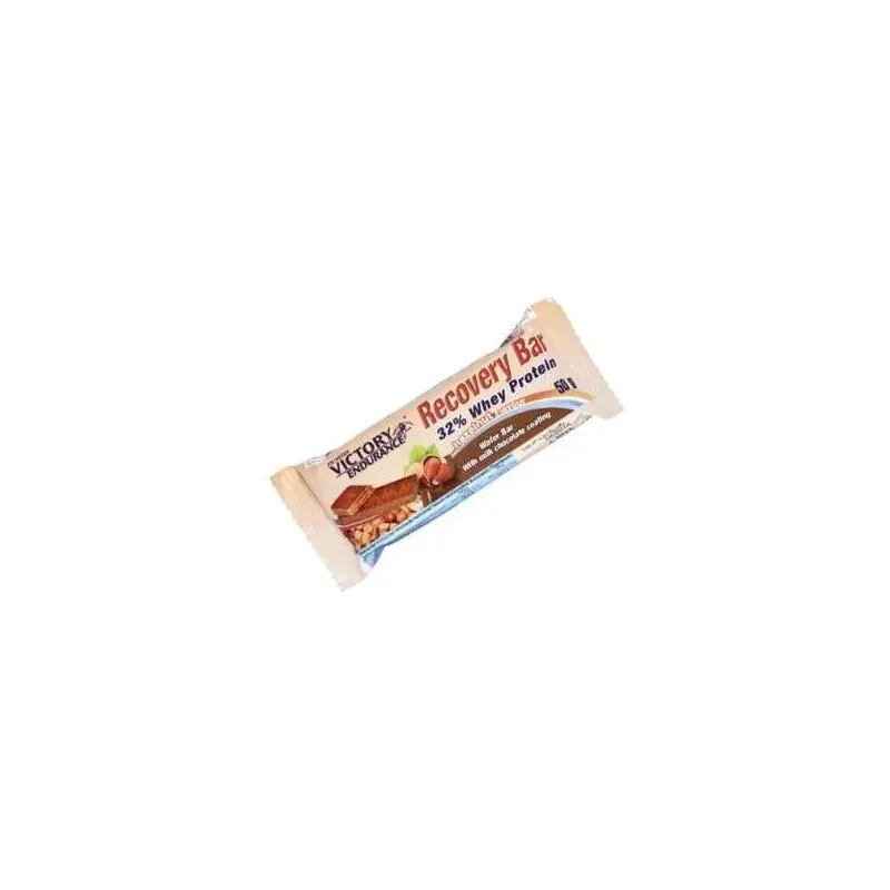 Victory endurance recovery bar 32% whey protein avellana 50g | Farmacia Barata