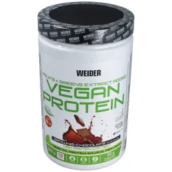Weider suplemento alimenticio vegan protein chocolate 540g