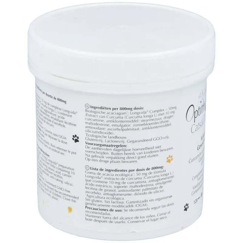Optim curcuma cats y dogs polvo 96gr. | Farmacia Barata