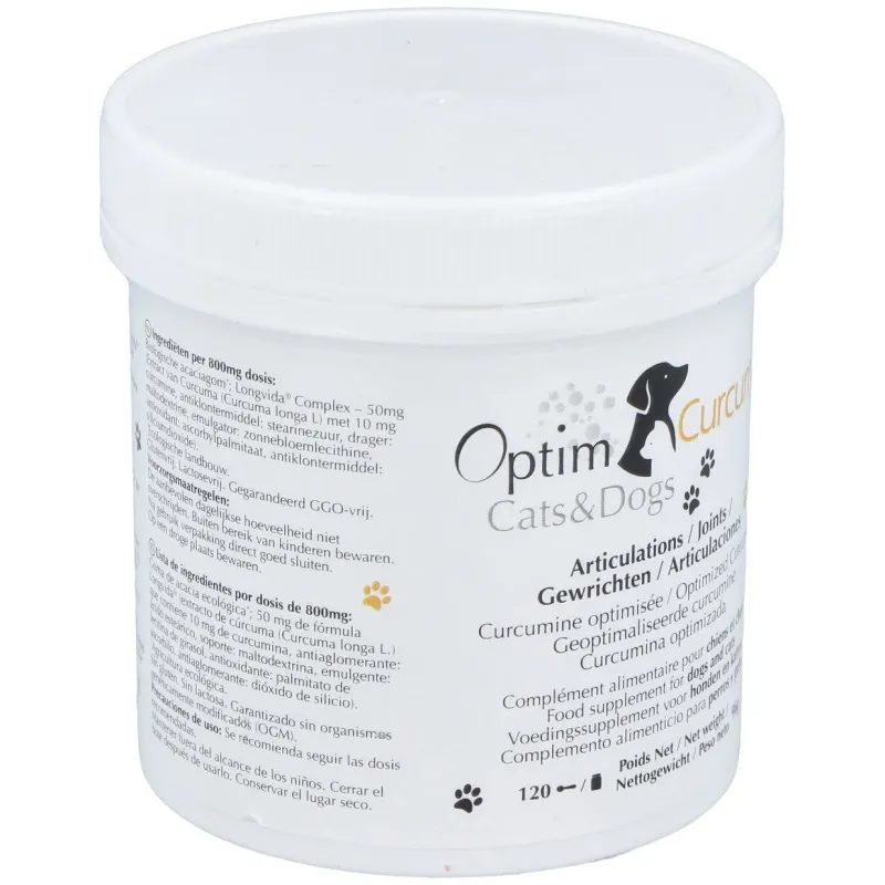 Optim curcuma cats y dogs polvo 96gr. | Farmacia Barata