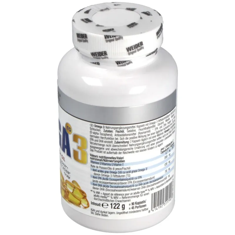 Weider omega 3 90softgels | Farmacia Barata