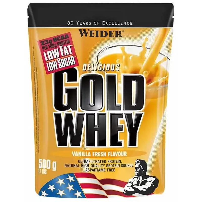 Weider gold whey vainilla 500gr. | Farmacia Barata