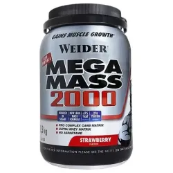 Weider mega mass 2000 fresa 1,5kg.