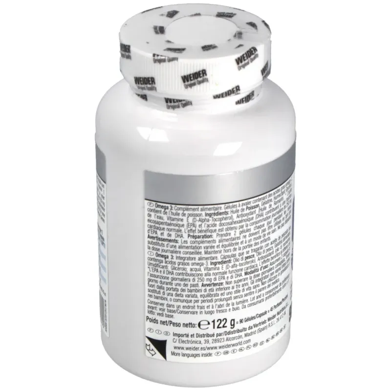 Weider omega 3 90softgels | Farmacia Barata