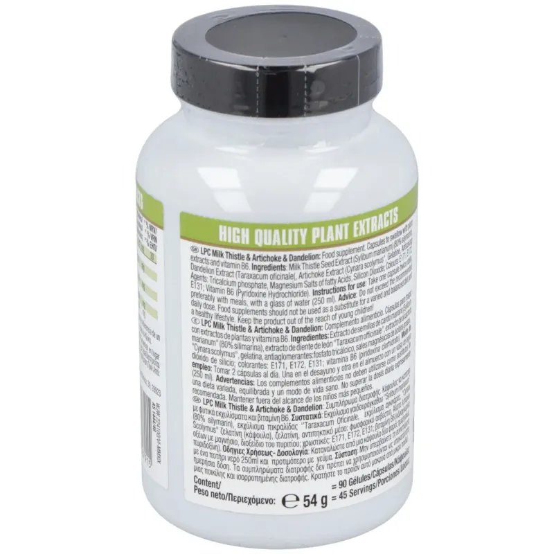 Weider lpc (protector hepatico) 90cap. | Farmacia Barata