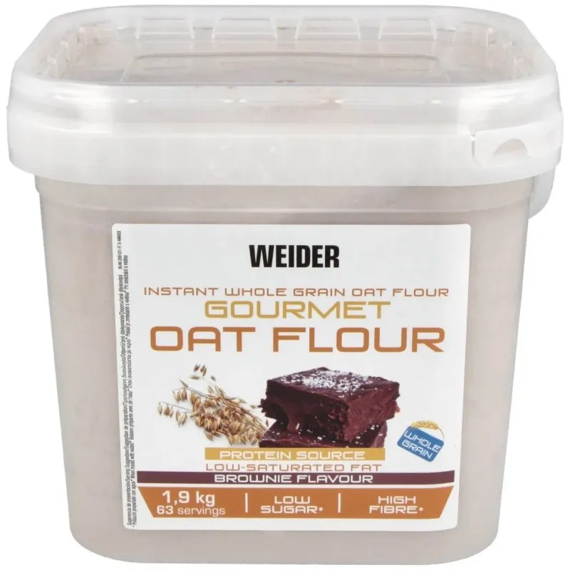 Weider gourmet harina de avena brownie 1_9kg | Farmacia Barata Weider gourmet harina de avena brownie 1_9kg | Farmacia Barata