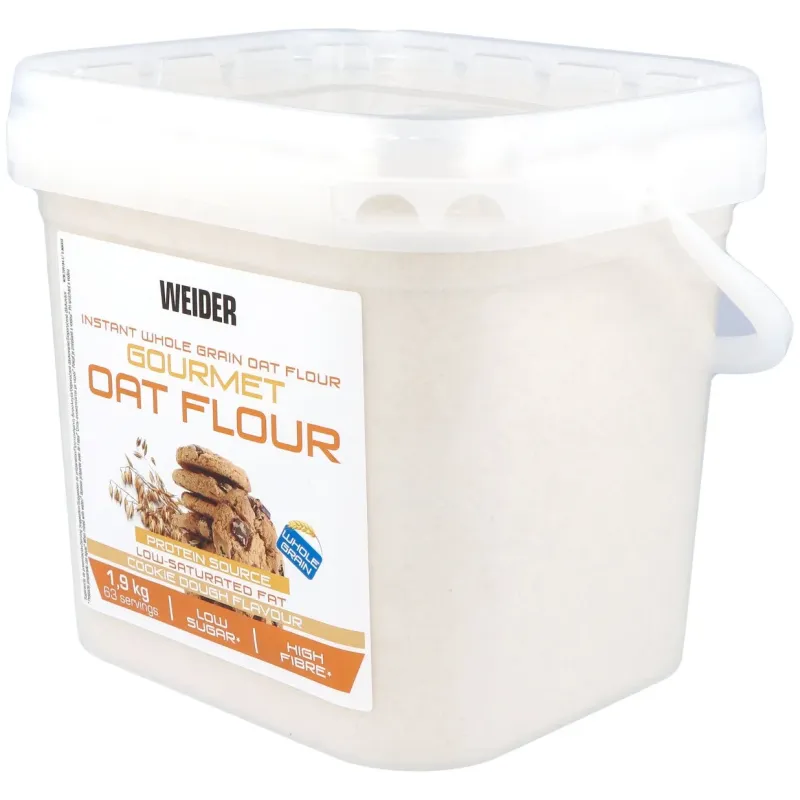 Weider harina oat gourmet cookie dough 1.9kg | Farmacia Barata