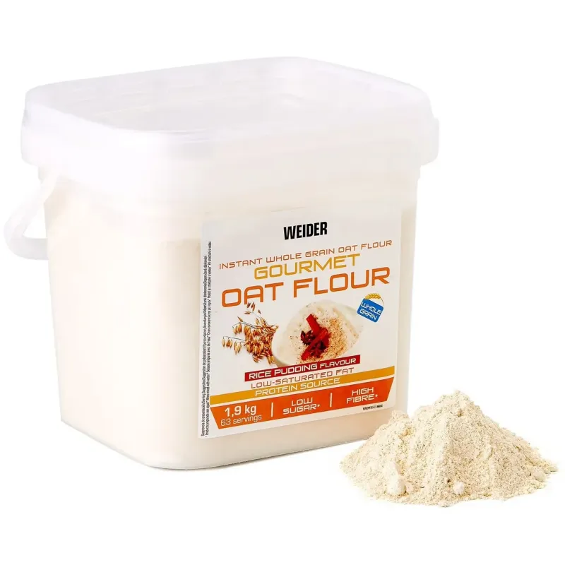 Weider harina de avena arroz con leche 1,9kg. | Farmacia Barata