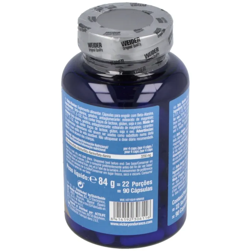 Victory endurance aminoácidos beta alanine 90 caps | Farmacia Barata