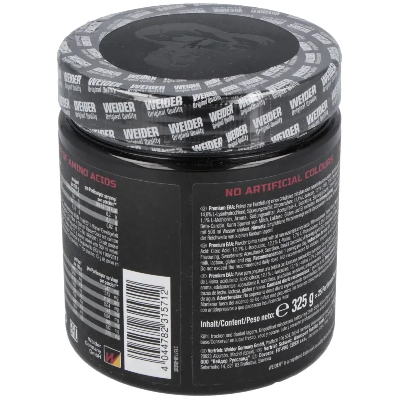 Weider premium eaa zero tropical 325gr. | Farmacia Barata