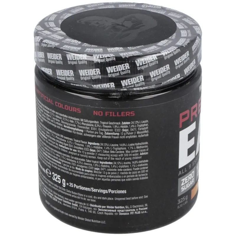 Weider premium eaa zero tropical 325gr. | Farmacia Barata