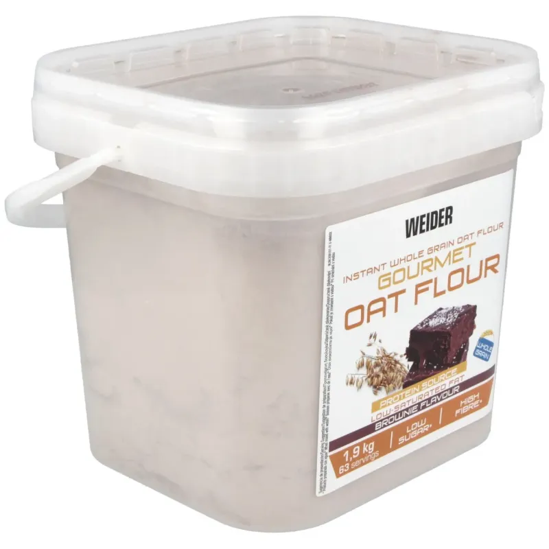 Weider gourmet harina de avena brownie 1_9kg | Farmacia Barata Weider gourmet harina de avena brownie 1_9kg | Farmacia Barata