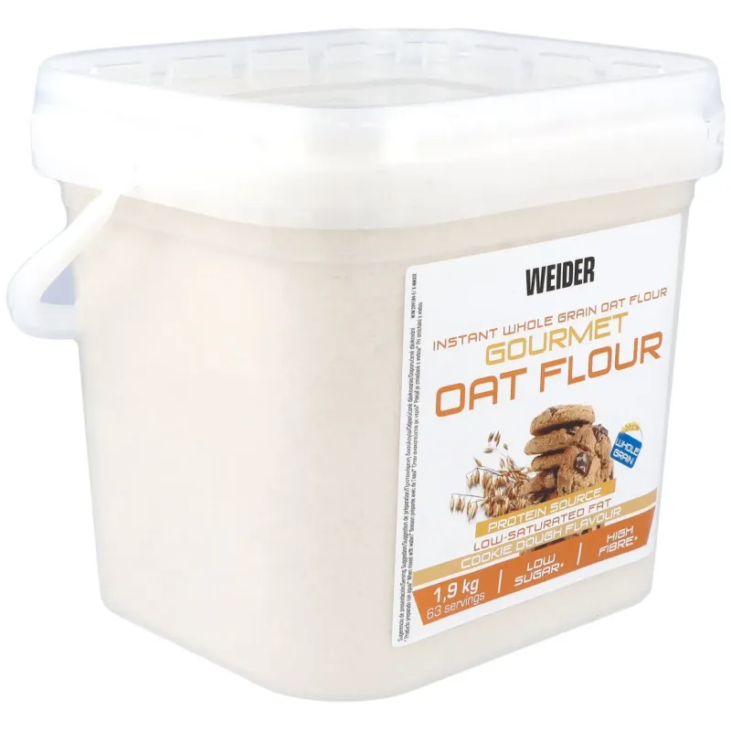 Weider harina oat gourmet cookie dough 1.9kg | Farmacia Barata