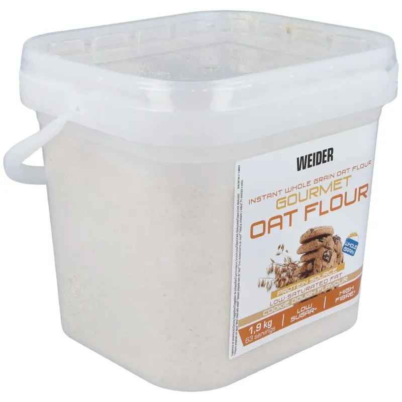 Weider harina oat gourmet cookie dough 1.9kg | Farmacia Barata
