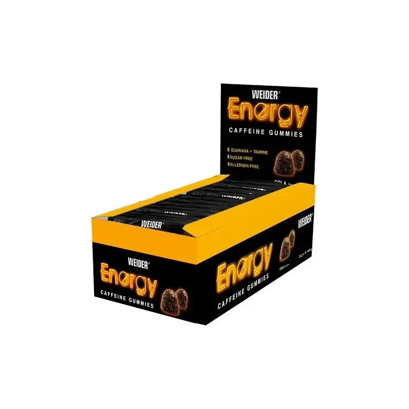 Weider energy caffeine cola 16gummies | Farmacia Barata Weider energy caffeine cola 16gummies | Farmacia Barata