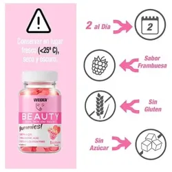 Weider gummy up vbeauty 40gummies | Farmacia Barata