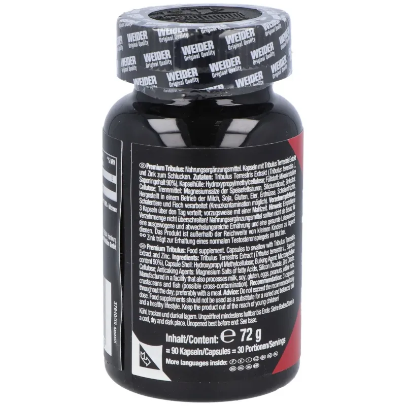 Weider premium tribulus 90cap. | Farmacia Barata