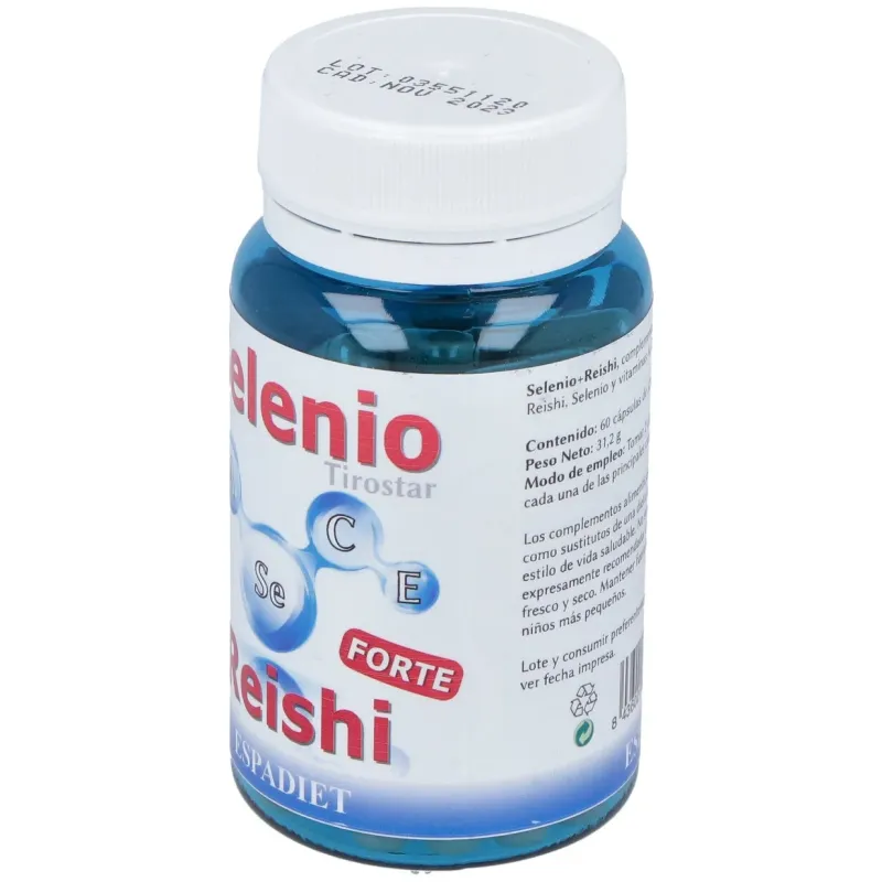 Espadiet selenio reishi 60caps | Farmacia Barata