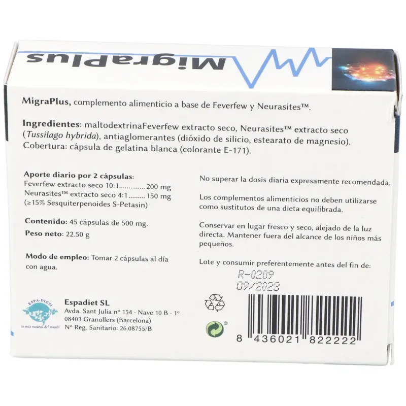 Montstar migra plus 45caps | Farmacia Barata