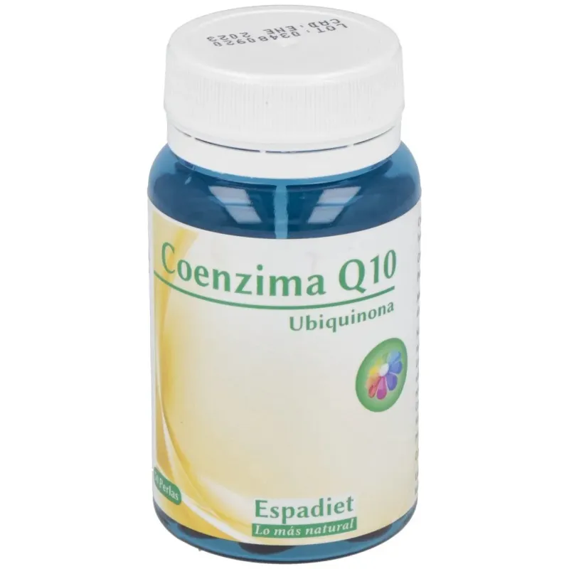 Espadiet ubiquinona q10 510mg 50 perlas | Farmacia Barata