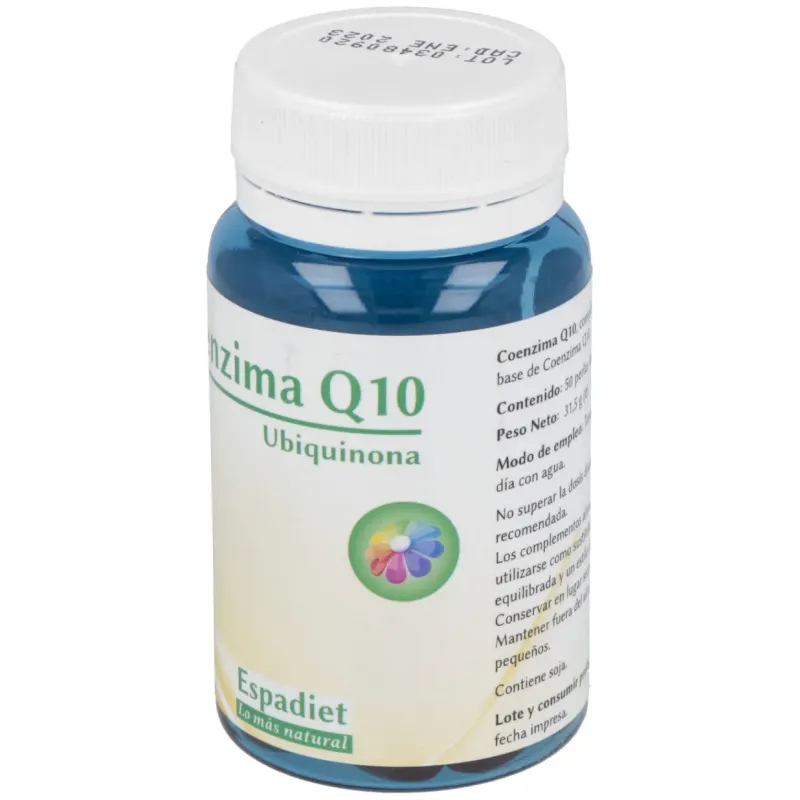 Espadiet ubiquinona q10 510mg 50 perlas | Farmacia Barata