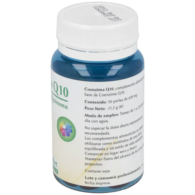 Espadiet ubiquinona q10 510mg 50 perlas | Farmacia Barata