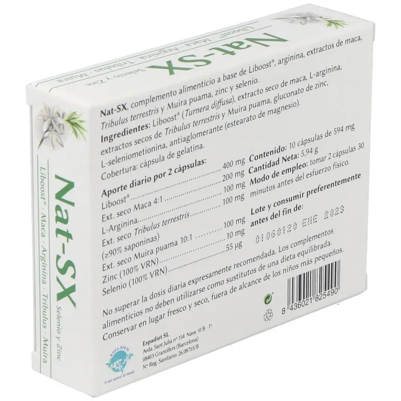 Espadiet nat sx 10caps | Farmacia Barata