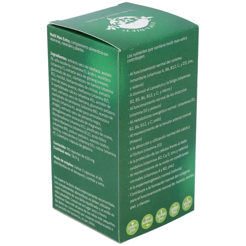 Espadiet multi man extra 90caps | Farmacia Barata