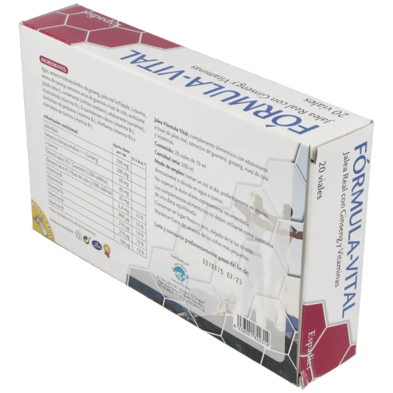 Espadiet jalea fórmula vital vial 20uds | Farmacia Barata Espadiet jalea fórmula vital vial 20uds | Farmacia Barata