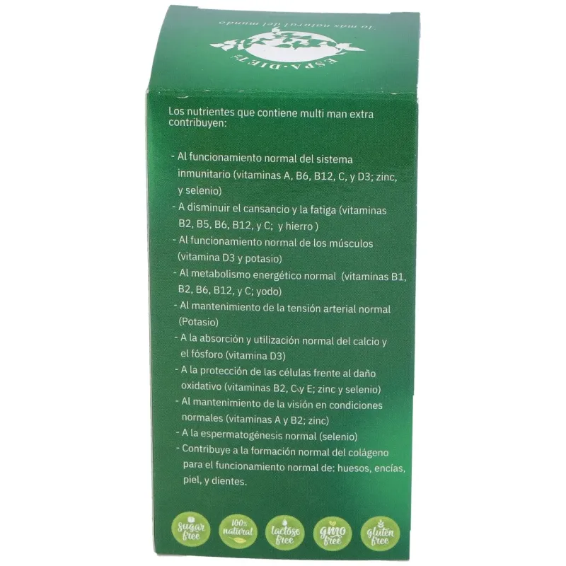 Espadiet multi man extra 90caps | Farmacia Barata
