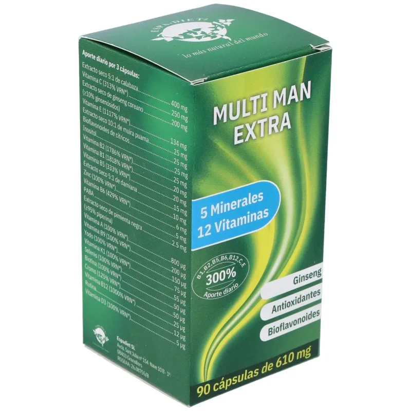 Espadiet multi man extra 90caps | Farmacia Barata