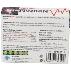 Neuroment one day 30cap. | Farmacia Barata
