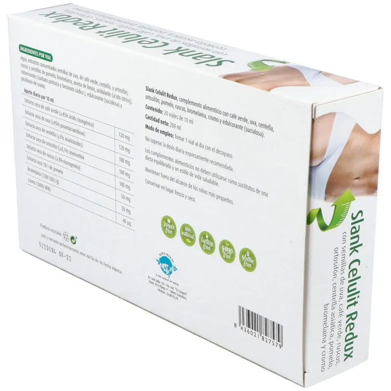 Reddir slank celulit redux 20 ampollas | Farmacia Barata