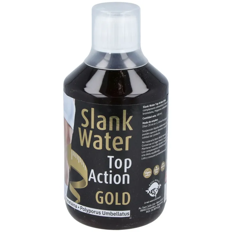 Espadiet slank water top action gold 500ml | Farmacia Barata