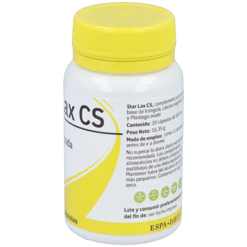 Espadiet star lax cs 30caps | Farmacia Barata