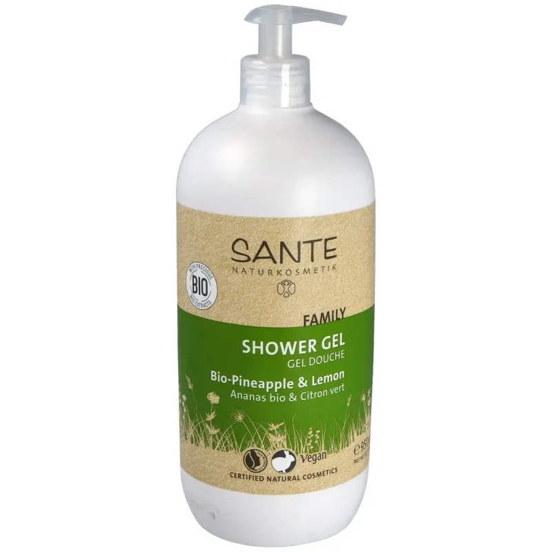 Sante gel ducha family piña y limon bio 950ml | Farmacia Barata