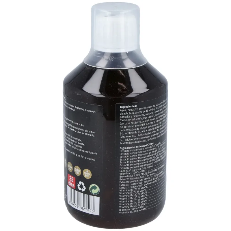 Espadiet slank water top action gold 500ml | Farmacia Barata