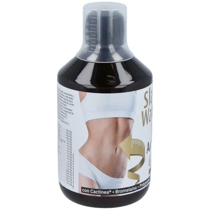 Slank water top action gold sin fucus 500ml. | Farmacia Barata